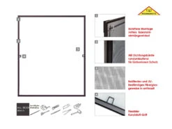 Wip Insektenschutz Spannrahmen Für Fenster, Komplettbausatz, Ohne Bohren, B 130 X H 150 Cm -Garten- Und Terrassengeschäft 0bccfc46b83abf96b10f9b41597afa44