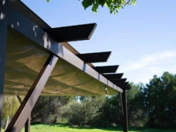 Paragon Outdoor USA Pavillon »Modena«, Pergola In Edler Holzoptik, Mit Sonnenschutzsegel -Garten- Und Terrassengeschäft 1d09a2697c6e9f95112cadac01dc5017