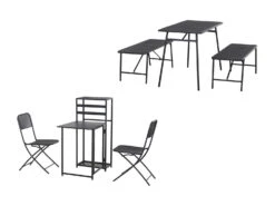 SIENA GARDEN Balkonmöbelset »Palma« 3-teilig