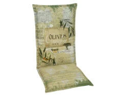 GO-DE Textil GO-DE Gartenauflage »Flamingo Olive«, Mit Stehsaum -Garten- Und Terrassengeschäft 2480e9946bd82bbca1cf5e61dbbfdf9f