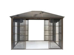 SOJAG Canada Pavillon »Castel«, Aus Aluminium, Inkl. Sonnensegel U. Insektenschutz, Bronze -Garten- Und Terrassengeschäft 282bf83473456c19db9ade4c6b5defcc