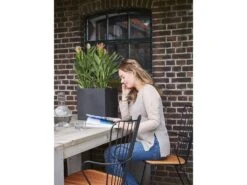 Capi Europe Blumentopf »Smooth«, Quadratisch, Schwarz, 30x30 Cm Oder 40x40 Cm -Garten- Und Terrassengeschäft 2cd4b07cf63555d52da4d38c4557c28e