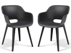 Keter Allibert Gartenstuhl »Akola«, 2 Stück, Aus Polypropylen, Witterungsbeständig -Garten- Und Terrassengeschäft 2fa77d68831f0b4d9177174ec22bedf9