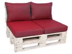 GO-DE Textil GO-DE Palettenkissen, 2 Stück, Schmutz- Und Wasserabweisend -Garten- Und Terrassengeschäft 3e3250fa93fae25232df7a31a3eb5c18