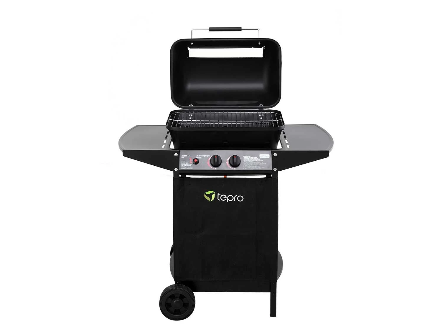 Tepro Lavasteingasgrill »Irvine«, 5,4 KW Leistung, Piezo-Zündung, 2 Seitenablagen 1 Tepro Lavasteingasgrill »Irvine«, 5,4 KW Leistung, Piezo-Zündung, 2 Seitenablagen
