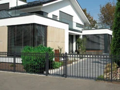 GAH ALBERTS Zaun-Grundset Circle, Zum Einbetonieren -Garten- Und Terrassengeschäft 4bf9cdfa2767171f13dd92a479aedac6