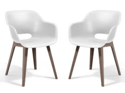 Keter Allibert Gartenstuhl »Akola«, 2 Stück, Aus Polypropylen, Witterungsbeständig -Garten- Und Terrassengeschäft 5162f3e87e7c0801d5d58d8d5c9c6605