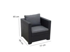 Keter Balkonset Provence/Ice Cube Anthrazit -Garten- Und Terrassengeschäft 53e6fbec514d7435ad1ae37f6778f368