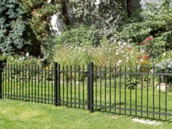 GAH ALBERTS Zaun-Anbauset Chaussee, Zum Einbetonieren -Garten- Und Terrassengeschäft 5d0f402e471f3de43820e2a9a5420fda