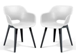 Keter Allibert Gartenstuhl »Akola«, 2 Stück, Aus Polypropylen, Witterungsbeständig -Garten- Und Terrassengeschäft 5df5ba17f2b71649d2ef47214dcb87a1