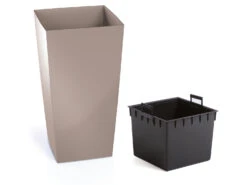 Prosperplast Blumentopf »Urbi Square«, Mit Herausnehmbarem Einsatz, Aus Kunststoff -Garten- Und Terrassengeschäft 5e80412304cbf837baf9d2639d3bc608