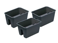 Prosperplast Geländertopf »Ratolla Railing«, Im Praktischen 3er Set, In Rattanoptik -Garten- Und Terrassengeschäft 6096eeacffb563e4bd581064aa2595a5