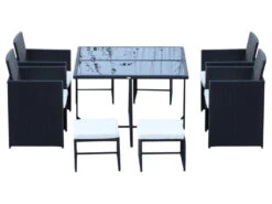 Outsunny Gartenlounge Set, UV-beständig -Garten- Und Terrassengeschäft 62e6570a945232b1f783fd6fb61b6640