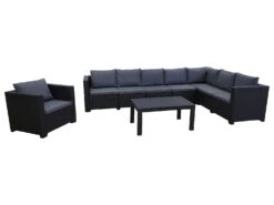 Keter Lounge Set Provence Premium Anthrazit -Garten- Und Terrassengeschäft 73838c3ee041fe7f30140504255c5991