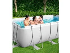 Bestway Power Steel™ Frame Pool Komplett-Set, Eckig -Garten- Und Terrassengeschäft 7b4382831a72d5bd25458585b6a2db00