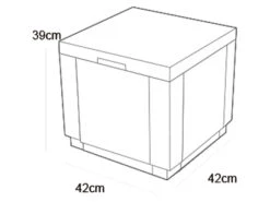 Keter Balkonset Provence/Ice Cube Anthrazit -Garten- Und Terrassengeschäft 806a1b431397db2d2658b2dc641d9699