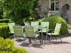 Greemotion Gartenmöbel Set »Toulouse«, 5- Oder 7-teilig, Mit Stahlrohrgestell, Wetterfest -Garten- Und Terrassengeschäft 82880ae8cc64bf329c218930ef19ac13