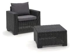 Keter Lounge Set California Anthrazit -Garten- Und Terrassengeschäft 831458d9b7d819a7142c30f3261e04e2