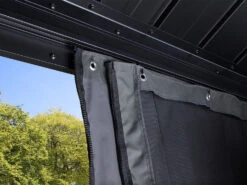 SOJAG Canada Pavillon »Messina«, Aus Aluminium, Stahldach Mit Lüftung, Inkl. Fliegengitter -Garten- Und Terrassengeschäft 880e330b88a47c634322a7b26287a096