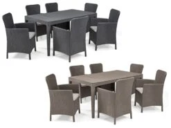 Keter Dining Set »Girona-Miami« Im Modernen, Schlichten Design