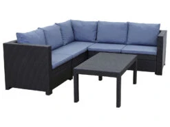 Keter Lounge Set Provence Premium Anthrazit -Garten- Und Terrassengeschäft 99719983e3ba911168febc36ffc0a9a2