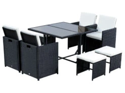Outsunny Gartenlounge Set, UV-beständig