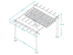 Paragon Outdoor USA Alu Pavillon »Florida/Florenz« Mit Sonnensegel -Garten- Und Terrassengeschäft 9bab1d622ecb9a4d24084b57a1e98c0a