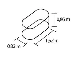 Vitavia Hochbeet »858 Basic«, Geeignet Für Garten, Witterungsbeständig, Gewellt -Garten- Und Terrassengeschäft a82b3a2b8448f98761bc64922e755780