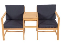 Sol Garden Holz-Partnerbank Mit Beistelltisch Und Polstern -Garten- Und Terrassengeschäft b6570a79fb13fe65f1530883334e9247