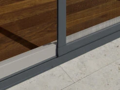 Wip Insektenschutz-Schiebetür, Aluminium, Komplettbausatz B 120 X H 240 Cm -Garten- Und Terrassengeschäft b6af7e4727f348f0968a7636157b9b68