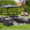 Keter Lounge Set Provence Premium Anthrazit
