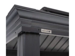 SOJAG Canada Pavillon »Messina«, Aus Aluminium Und Stahl, Mit Seitenablagen U. Rauchablass -Garten- Und Terrassengeschäft d11c85f3486c7bc0bf762759867d0e0c