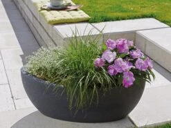 Scheurich Jardiniere Wave Globe -Garten- Und Terrassengeschäft d43be9fc63e224b108104bf9d0c82a44