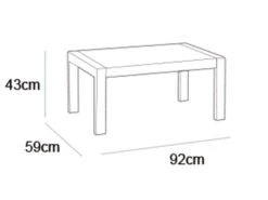 Keter Allibert Gartentisch »Orlando« -Garten- Und Terrassengeschäft d840abaa3924570327a8c3d300cb79e3