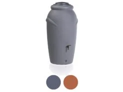 Prosperplast Regentonne »Aquacan Baby«, Amphore, 210 Liter, Mit Pflanzschale, Kunststoff