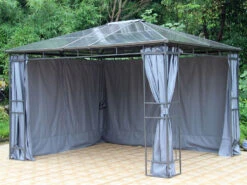Grasekamp Hardtop Pavillon Limone -Garten- Und Terrassengeschäft e495bb77634b3f7ac4e0c42f8fa30236