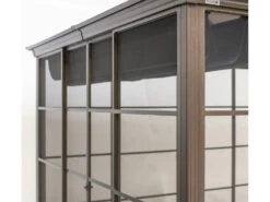 SOJAG Canada Pavillon »Castel«, Aus Aluminium, Inkl. Sonnensegel U. Insektenschutz, Bronze -Garten- Und Terrassengeschäft f19254fa93229d266c4b2b283032aa7e