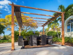 Paragon Outdoor USA Alu Pavillon »Florida/Florenz« Mit Sonnensegel -Garten- Und Terrassengeschäft f2ad738001a2fb5c8fade57f515bb9b8