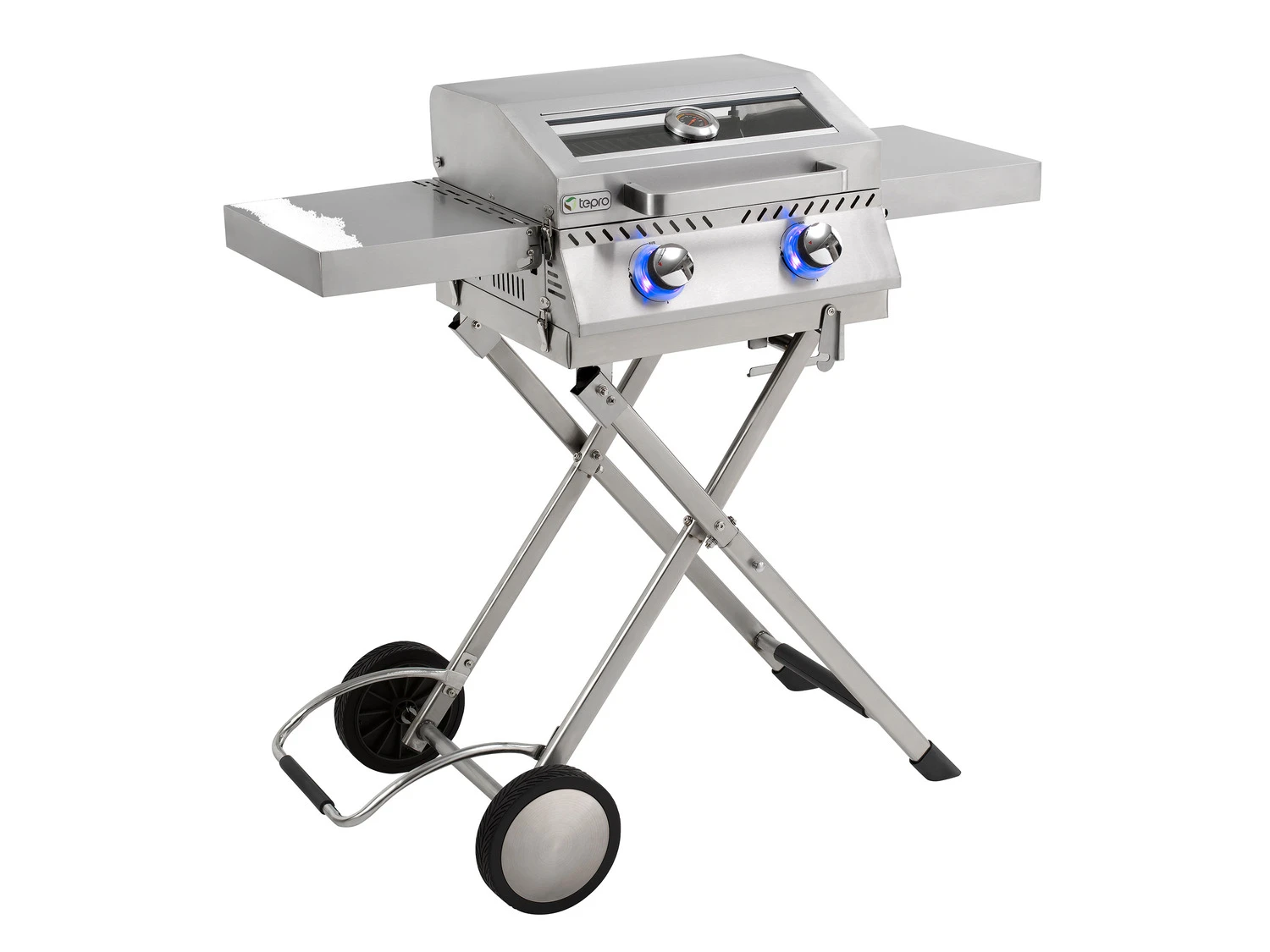 Tepro Gasgrill »Chicago« Special Edition, 2 Brenner, 6,0 KW, Edelstahlfarben 1 Tepro Gasgrill »Chicago« Special Edition, 2 Brenner, 6,0 KW, Edelstahlfarben