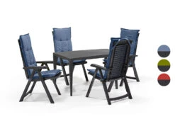 SHAF Diningset »Milano«, Mit Verstellbarer Rückenlehne