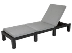 LIVARNO Home Liege, In Rattanoptik, Anthrazit