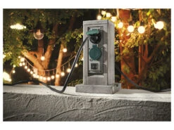 PARKSIDE® Gartensteckdose, In Steinoptik, Mit Klappdeckeln -Garten- Und Terrassengeschäft gcp06b63d0ea13340f3be1ee4b4d82682e5