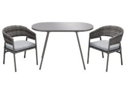 LIVARNO Home Balkonset, Aus Stahl, 3-teilig