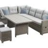 Greemotion Loungeset »Malia«, 5-teilig, Halbrund, Grau
