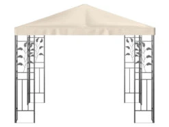 LIVARNO Home Pavillon, 3 X 3 M, Mit Stahlgestell, Beige -Garten- Und Terrassengeschäft gcp100bce97c0684f9f9ebc495863968eac