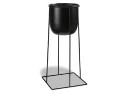 LIVARNO Home Blumentopf Mit Metallgestell, Max. 3 Kg -Garten- Und Terrassengeschäft gcp152a2d45110649bb93deb13367360119