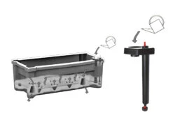 KHW Pflanzkasten »Calypso« Mit Bewässerungssystem, Rollen Und Spalier -Garten- Und Terrassengeschäft gcp17a68028ba314cd0929ae4111f510994