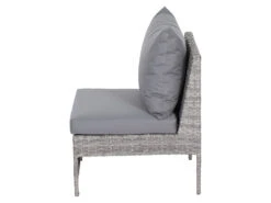 Gardamo Vigo Lounge Set, Aus Geflecht Mix, 4-teilig, Grau -Garten- Und Terrassengeschäft gcp18bc103aaefa40648eb7ecf0a1e792c3