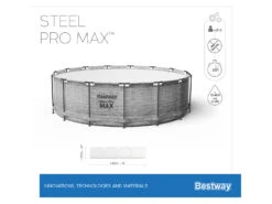 Bestway Steel Pro Max™ Framepool Komplett-Set 488x122 Cm -Garten- Und Terrassengeschäft gcp1c2a7520af2447b48fe57bff07dd1651