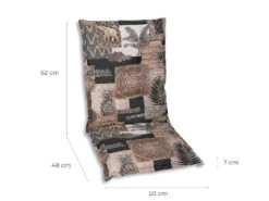 GO-DE Textil Gartenauflage Boho Style, Im Boho Style, Pflegeleicht -Garten- Und Terrassengeschäft gcp1dd05cf407f74fb6a5f5825996106ece